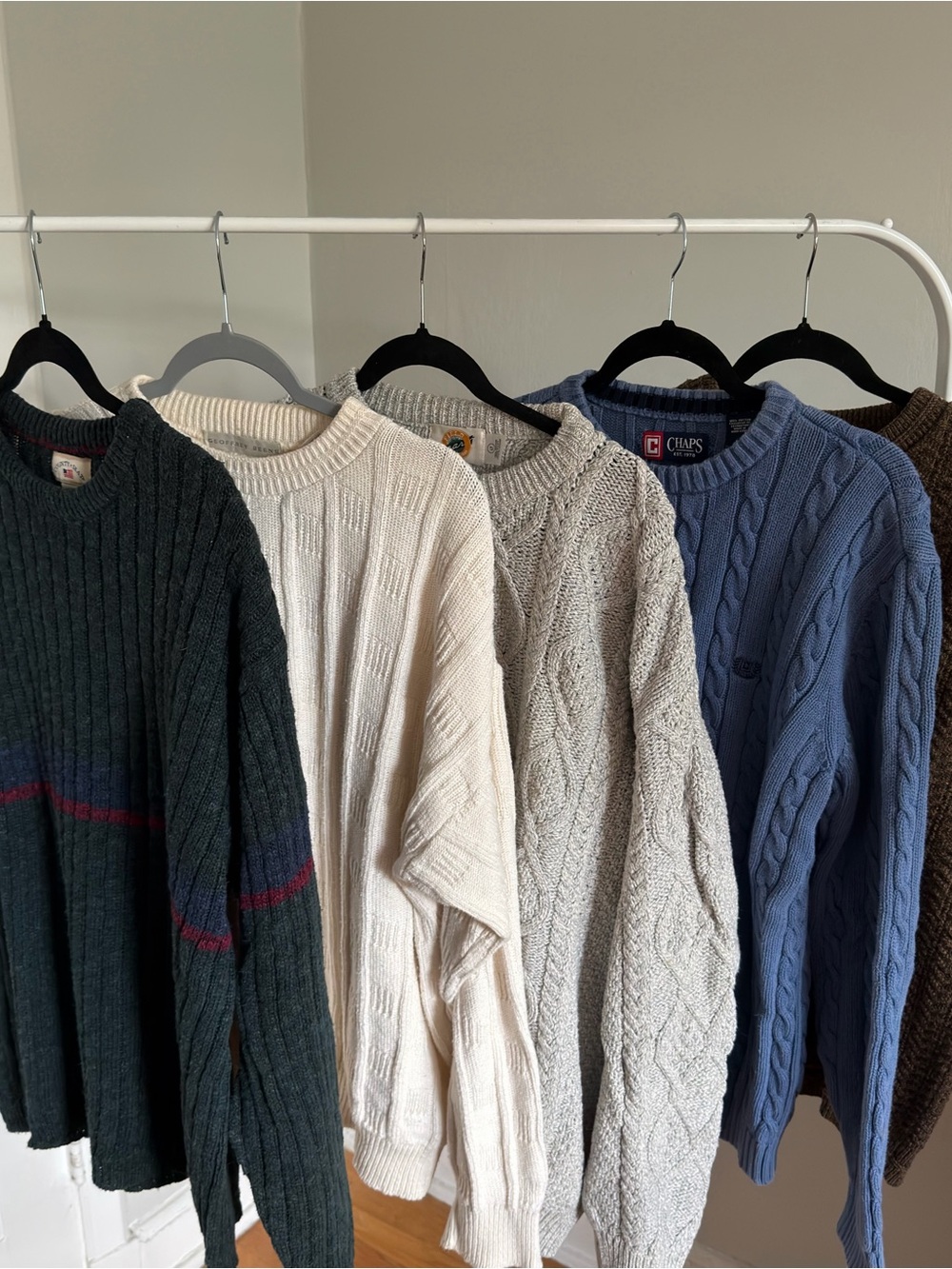 Multi-Color Crewneck Sweater Bundle (Chaps and more)